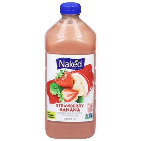 Save On Naked Strawberry Banana Juice Blend No Sugar Added Order Online
