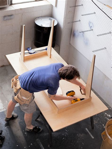Diy house decor apartments therapy plywood tables dining elbow joint room plywood dining table plans woodwork how to diy woodwork projects and plans popular mechanics. 15 Simple Projects to Make From One Sheet of Plywood ...