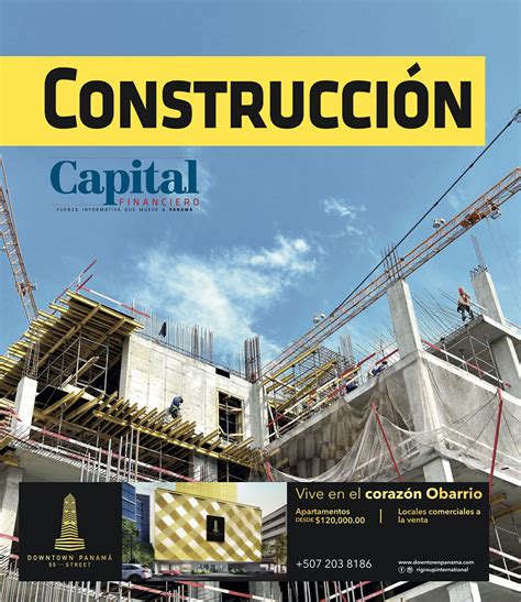 Suplemento Construcción 805 Noticias Financieras De Panamá