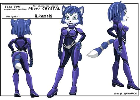 Krystal Starfox Assault Concept Art