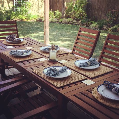 Ikea Applaro Outdoor Furniture Eccleston Pinterest Backyard