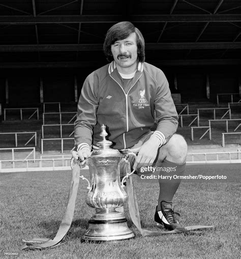 Tommy Smith Of Liverpool Fc With The Fa Cup Trophy At Anfield In