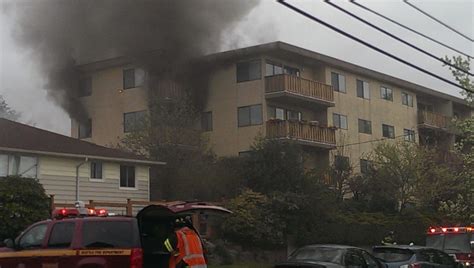 Residents Safely Escape Two Alarm Fire At A Ballard Apartment Complex