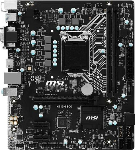 Buy Msi H110m Pro D Ms 7996 Ver13 H110 Motherboard