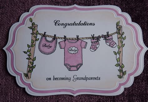 Grandparents Congratulations Card Using Chloe S Stamps Chloes Creative Cards Grandparents
