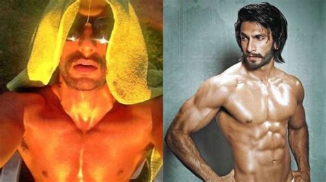 Ranveer Singh Shares Shirtless Picture And Flaunts His Toned Body While
