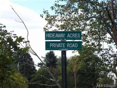 Hideaway Mobile Home Park Mobile Home Park In Wallkill Ny Mhvillage