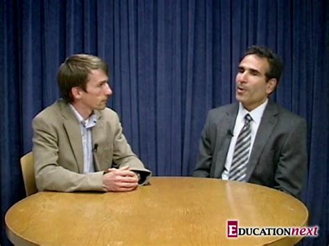 Education Next Interviews Steven Rivkin Youtube