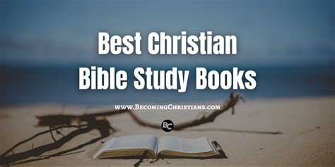 10 Best Christian Bible Study Books June 2023 Becoming Christians