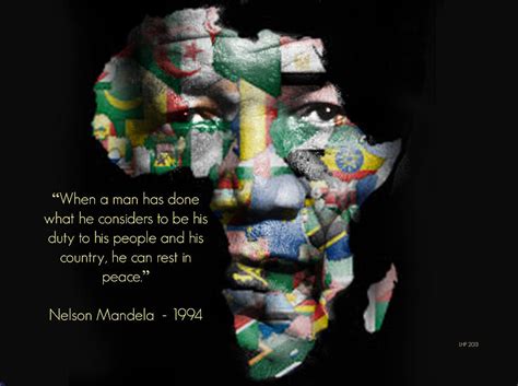 Nelson Mandela Digital Art By Lynda Payton Fine Art America