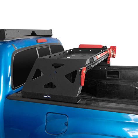 Tacoma Bed Rack Cargo Rack With Rotopax Fuel Packs For 2005 2021 Toyota