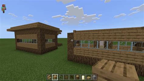 Minecraft Tutorial 1 Starter Log Cabin Youtube