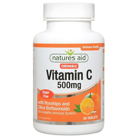 Home > health & beauty > wellness > supplement > flavettes sugar free vitamin c 500mg. Natures Aid Vitamin C 500mg Chewable | Natures Aid