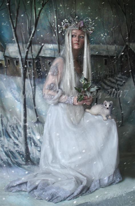 Queen Of Winter By Idalarsenart On Deviantart