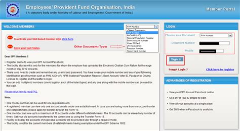 How To Download Epf Employee Provident Fund E Passbook