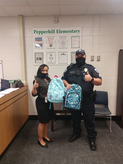 Ncpd School Resource Officers Help Deliver School Supplies City Of