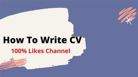How to write a cv effectively: How To Write CV For Job Application? {In 2020} - YouTube