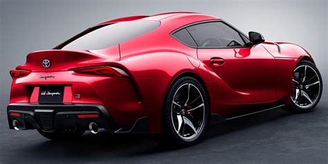 New Toyota Supra Back Picture Gr Supra Rear View Photo And Exterior Image