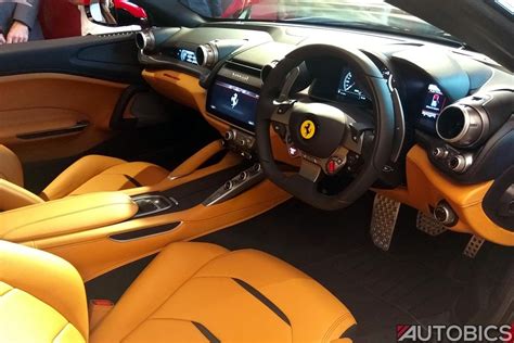 2017 Ferrari Gtc4lusso Interior Mumbai Showroom Autobics