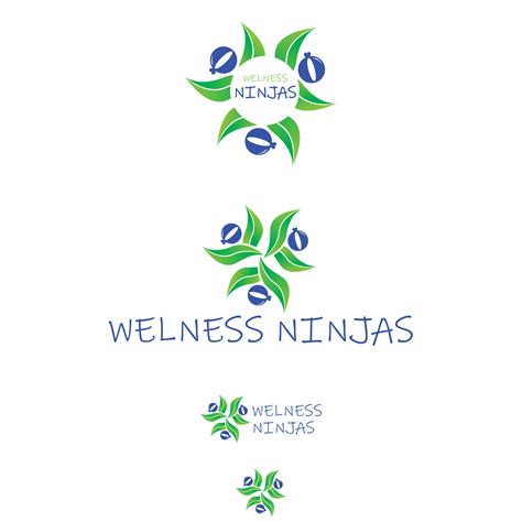 Elegant Serious Health And Wellness Logo Design For Wellness Ninjas