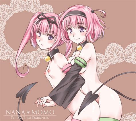 Momo Velia Deviluke And Nana Asta Deviluke To Love Ru And 1 More