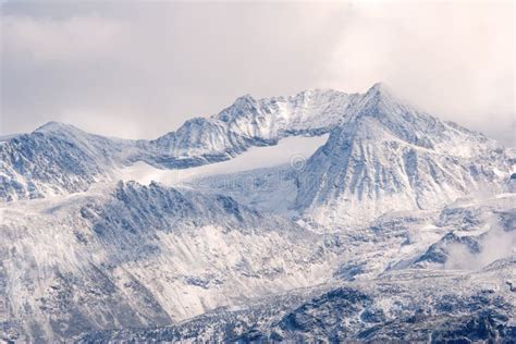Snowy Mountains Near Whistler British Columbia Stock Photo Image Of