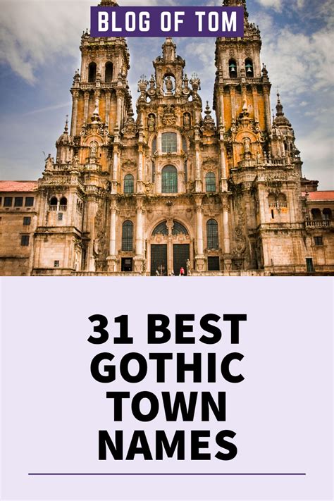 31 Amazing Gothic Town Names Artofit