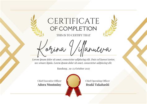 Free Printable Certificate Templates You Can Customize Canva