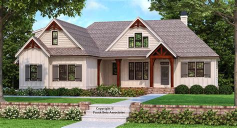 Would you like to have a garage attached to your. Modern-farmhouse House Plan - 4 Bedrooms, 3 Bath, 2187 Sq ...