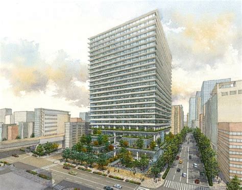 Tokyo Tatemono To Construct 110000 M2 Building In Kyobashi Nikkei