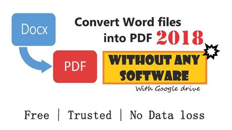 Easiest Way To Convert Ms Word Filesdocx Into Pdf Without Using Any