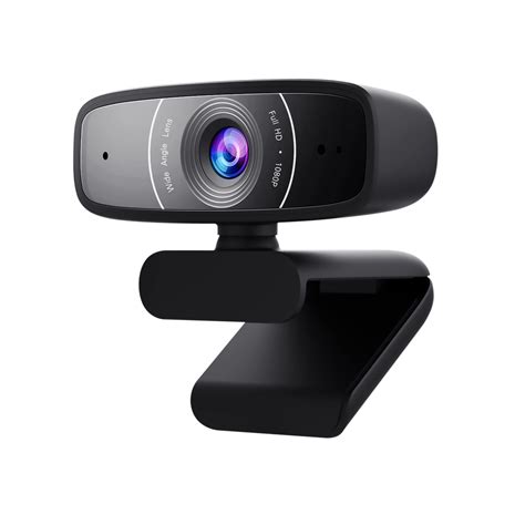 Asus Webcam C3 Full Hd 1080p With Beamforming Microphone Black