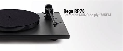 Rega Rp78 Gramofon Mono Do Płyt 78rpm Infoaudiopl