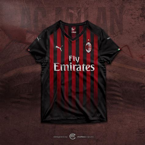 Ac milan is a very popular football club in italy. Puma AC Milan 18-19 Concept Kit By Matteo Caputo - Footy ...