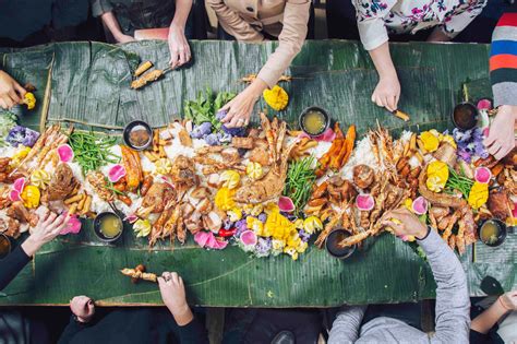 Kamayan Feast Sunda New Asian Partyslate