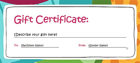 Download the gift certificate template in your desired format, edit, and sell them to your customers. Gift Voucher Template Word Free Download - printable ...