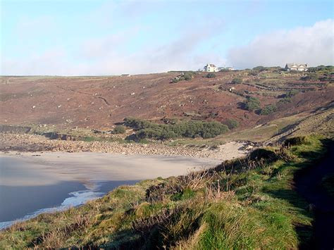 Looking Towards Gwynver On The South West Coastal Path Photo Uk Beach
