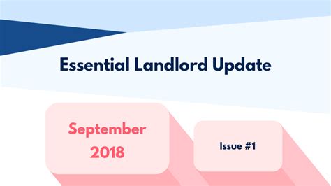 Essential Landlord Update September Openrent Landlord Hub