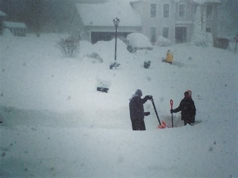 Photographs Of Snow Storm In Buffalo New York The Casual