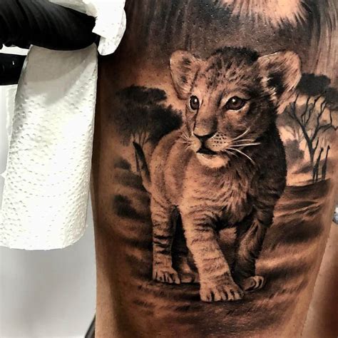 12 Best Lion Cub Tattoo Designs Petpress
