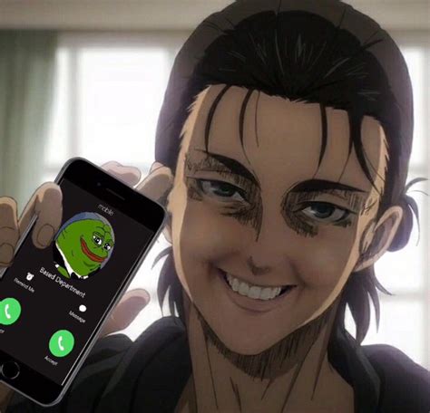Eren Hands You A Call From The Based Department Based Department