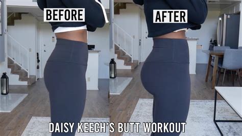 I Did Daisy Keechs Butt Workout Before After Results Booty In