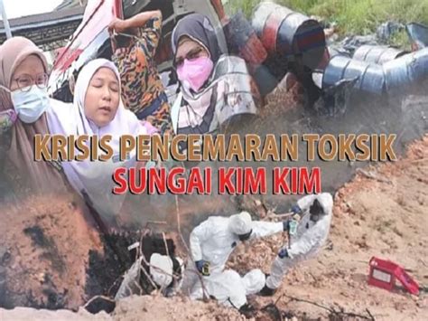 Sejumlah 1,500 tan air sungai dan 900 tan enap cemar dengan sisa kimia berbahaya sudah dibersih dan akan dilupuskan dari sungai kim kim. Fakta Pencemaran Sungai Kim-Kim - SENTIASA PANAS