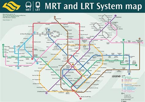 MRT Line By 2030 Singapore Map System Map Singapore