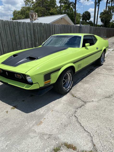 1971 Ford Mustang For Sale At Vicari Auctions Orlando 2021