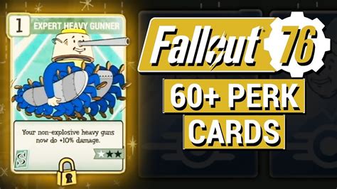 Fallout 76 Best Perks To Start With And Level Up Top 10 Perks