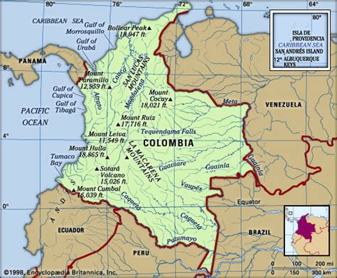 Colômbia Hidrografia