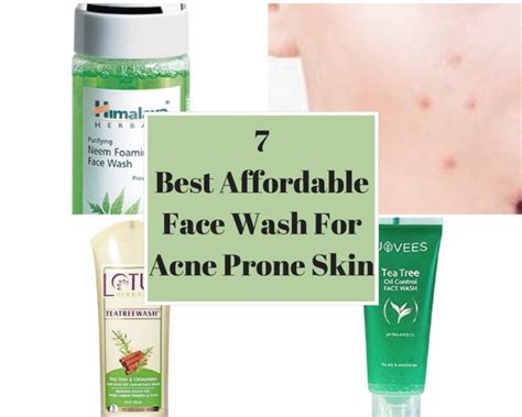 7 Best Affordable Face Wash For Acne Prone Skin The Mirror Addiction