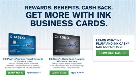Chase offers some of the most rewarding business credit cards on the market. Chase Ink Bold DIscontinued - Removed from Chase Website