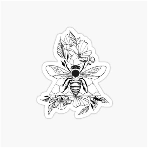 Bee Tattoo Drawings Desplastificate Lapaz Gob Mx